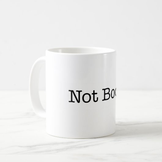 Mok Koffie niet vergroten (Voorkant links)