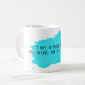 Mok koffie-offerte voor Atticus: Late, in liefde e (Voorkant links)