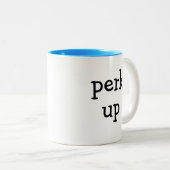 Mok Koffie omhoog (Voorkant rechts)