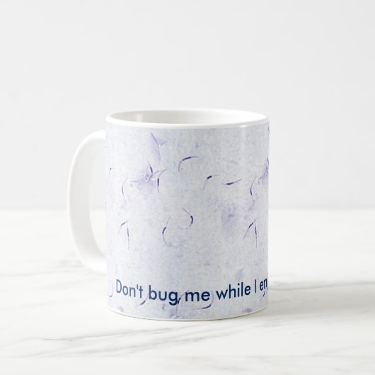 Mok koffie - Plasmodium vivax (Malaria bug) (Voorkant links)