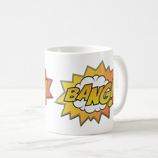 Mok koffie - Pop Art Bang (Voorkant rechts)