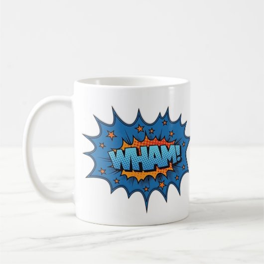 Mok koffie - Pop Art Wham (Links)