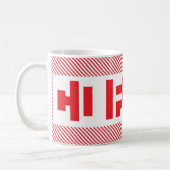 mok "KOFFIE": Rood (Links)