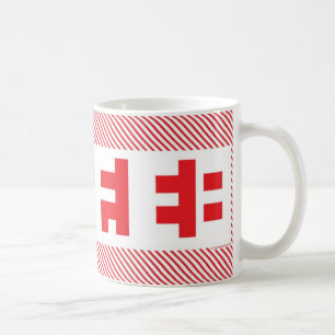 mok "KOFFIE": Rood