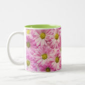 Mok koffie - Roze Gerbera Daisies (Links)