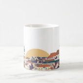 Mok koffie stedelijk ontwerp (Center)