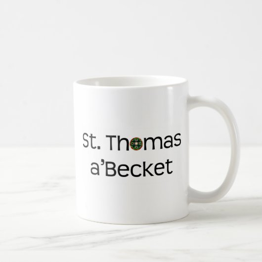 mok koffie : tekstnaam met venster roos (Rechts)