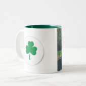 Mok koffie thee warme chocolade kop (Voorkant links)
