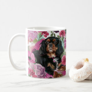 Mok koffie van Black en Tan Cavalier