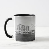 Mok koffie van Black & White Destin Florida (Links)