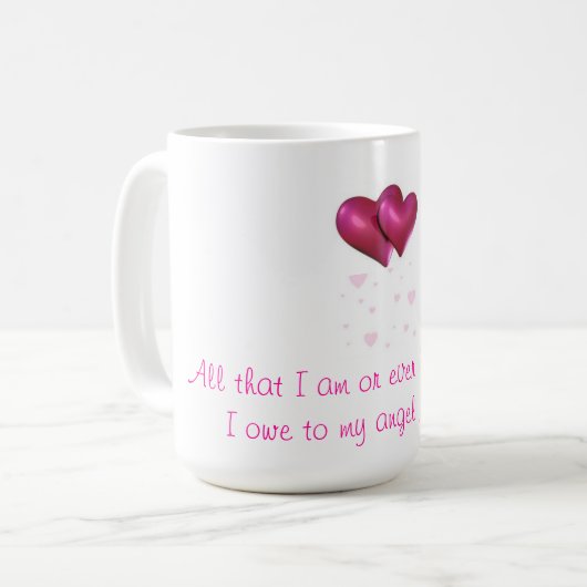 mok koffie van moeder (Voorkant links)