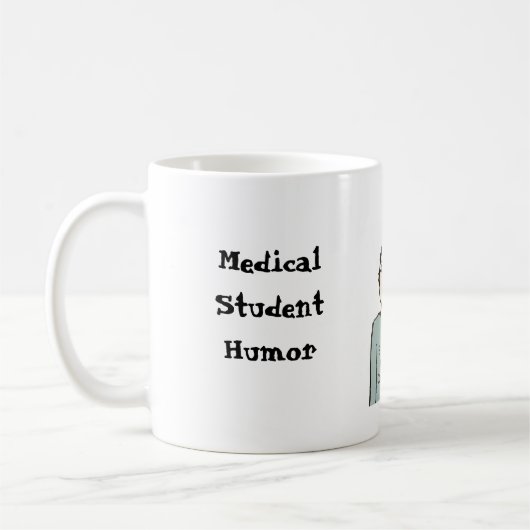 Mok Koffie voor medische Humor (Links)