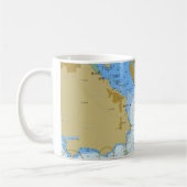 Mok Koffie voor Nautical Chart (Links)