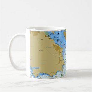 Mok Koffie voor Nautical Chart