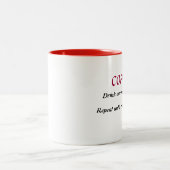 Mok koffie voorschrijven (Center)