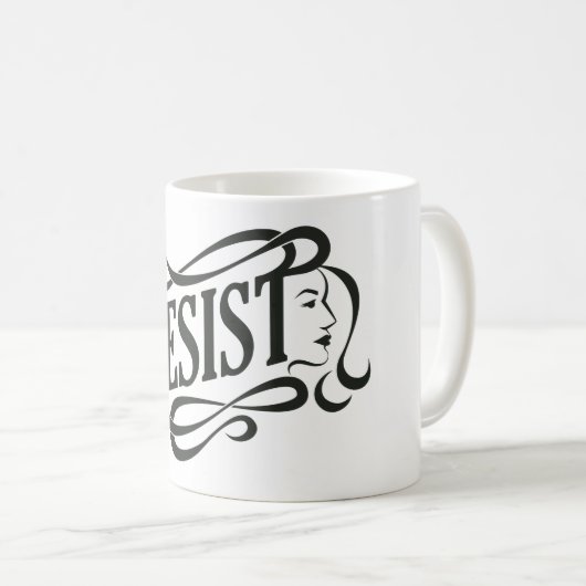 Mok Koffie weerstaan (Voorkant rechts)