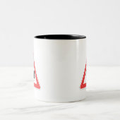 Mok koffiebeker met olifant oversteekplaats bord (Center)
