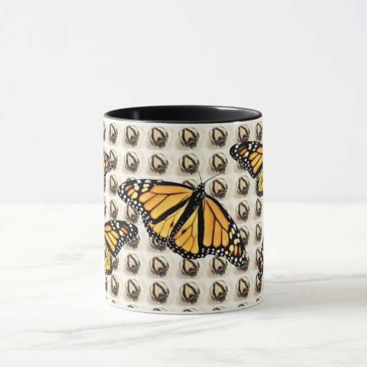 Mok koffiebeker - Monarch Butterfly (volwassenen e (Midden)