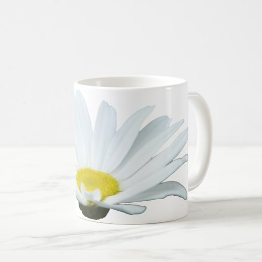 Mok Koffiebeker White Daisies Cup (Voorkant rechts)