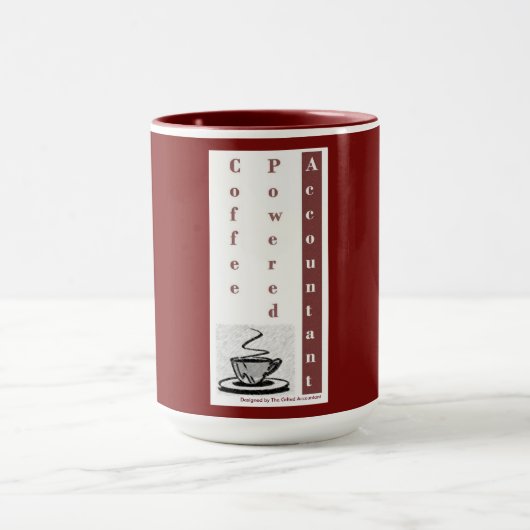 mok "Koffiegestookte accountant" (Midden)