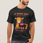 Mok KoffieGiraffe T-shirt (Voorkant)