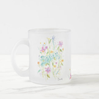 Mok koffiekast van koudloopglas