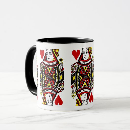 Mok Koffiekoffie in het kunstontwerp (Voorkant links)