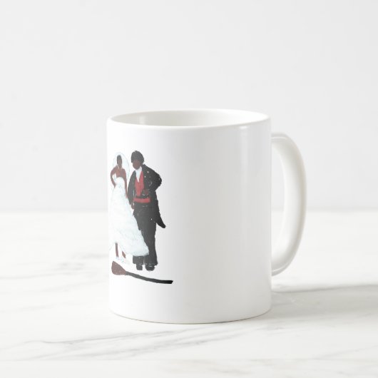 mok Koffiekoffie "Jumping the Broom" (Voorkant rechts)