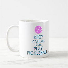 mok Koffiekoffie "KEEP CALM AND PLAY PICKLEBALL"