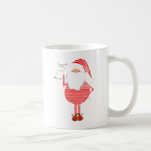 Mok Koffielijst Naughty List (Rechts)