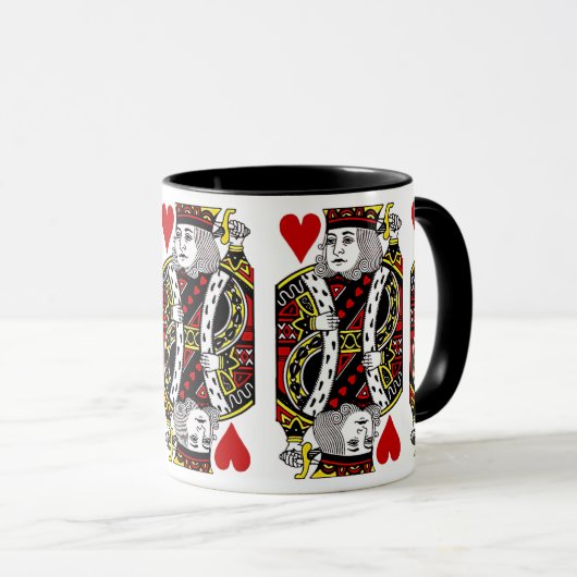 Mok Koffieontwerp voor harten (Voorkant rechts)