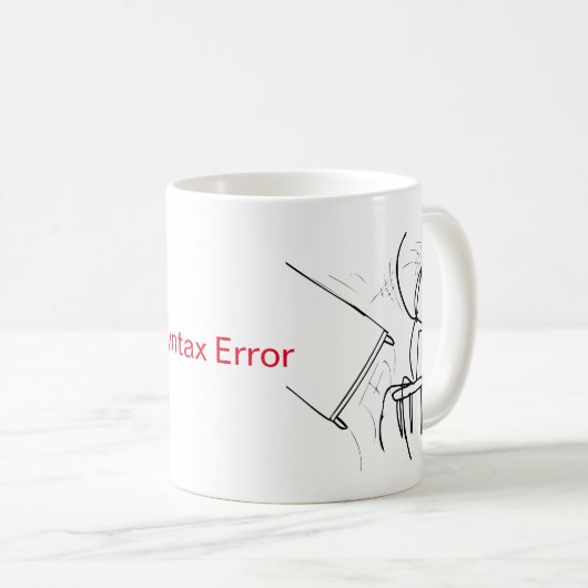 Mok Koffieprogramma's van Desk Flip Guy Syntax (Voorkant rechts)