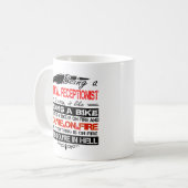 Mok Koffietheebekertje Funny Gift (Voorkant links)