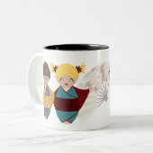 Mok Kokeshi Sisters (Voorkant links)