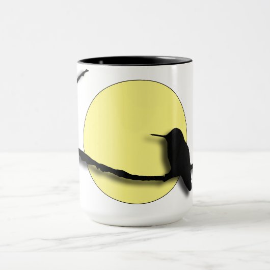 Mok - kolibrie tegen de zon (Midden)