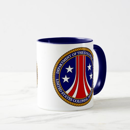 Mok koloniale mariniers koffie (Voorkant rechts)