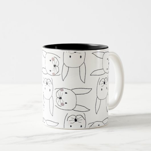 Mok konijn (Voorkant rechts)