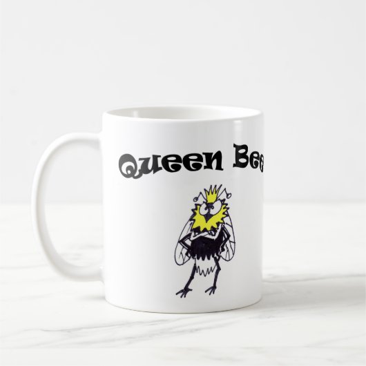 Mok koningin Bee (Links)