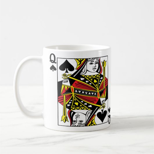 Mok koningin der Spaden (Links)