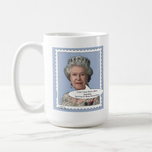 Mok koningin Elizabeth II Comedy (Links)