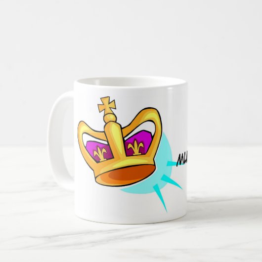 Mok koningin Muli-Tasker (Voorkant links)