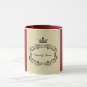 Mok koninklijke familienaam (Midden)