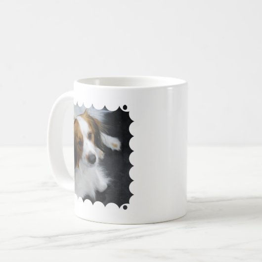 Mok Kooikerhondje Dog Coffee (Voorkant links)