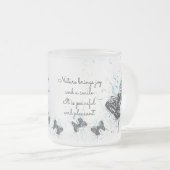 Mok kop van glazen koffie (Voorkant rechts)