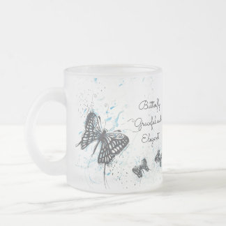 Mok kop van glazen koffie