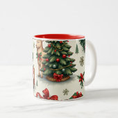 Mok & kopjes Kerstbeker (Voorkant rechts)