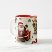 Mok & kopjes Kerstbeker (Voorkant links)