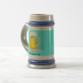 Mok koudbier (Voorkant links)
