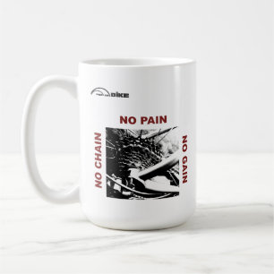Mok kringloopkoffie - geen keten - geen pijn - gee