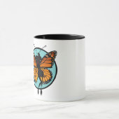 MOK KUITEINDE MAARCH BUTTERFLES LADY RINGER (Midden)